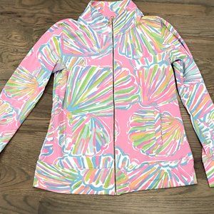 Lilly Pulitzer UPF Zip Up Jacket Size S